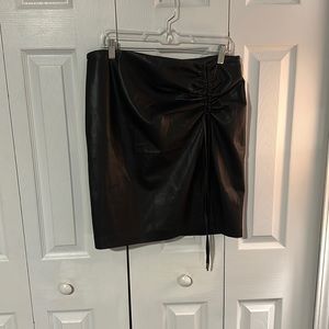 House of Harlow 1960 Vegan Leather Skirt